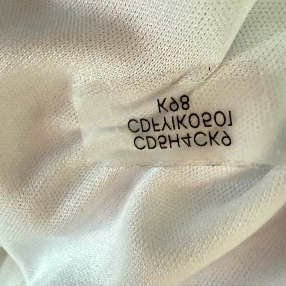 Calvin Klein White Floral-print Faux-wrap Chiffon High-low Dress 4 41894 - Picture 13 of 14